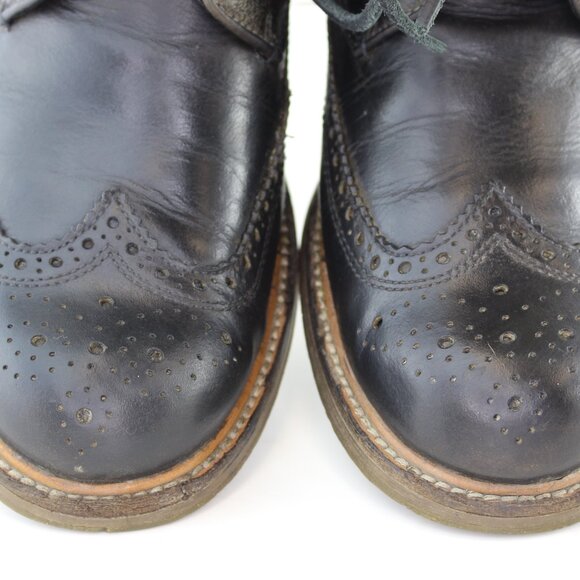 John Varvatos USA Townsend Leather Wingtip Boots (9 US) - Picture 6 of 13